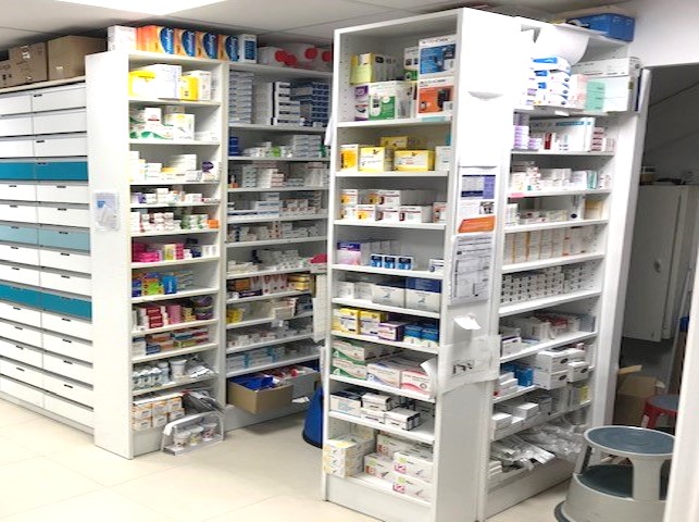 drawer columns pharmacy du bourg in saint vallier
