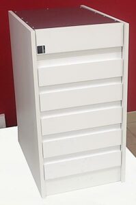 Six-drawer Mini-block for Pharmacie de la Soie in Villeurbanne